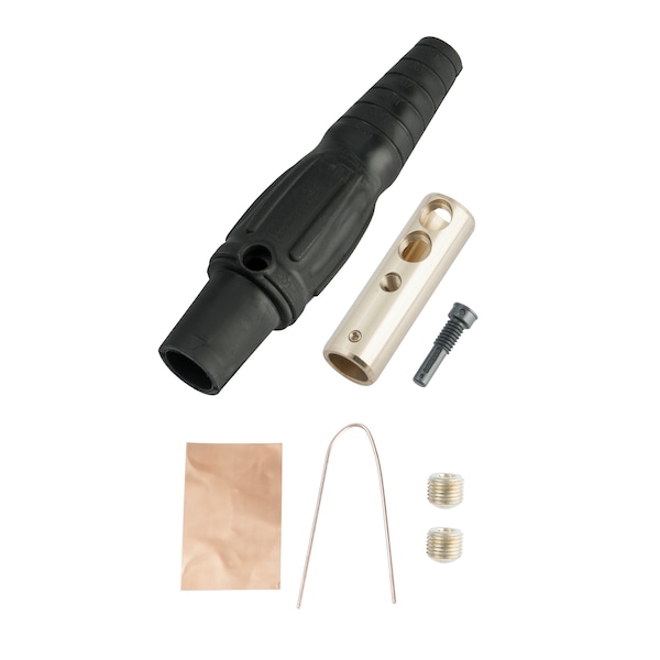 Marinco Cls40Fb-A Cls Inline Single Pin (400A/600V) 2/0-4/0 Awg Fem-Blk (A) CLS40FB-A - main